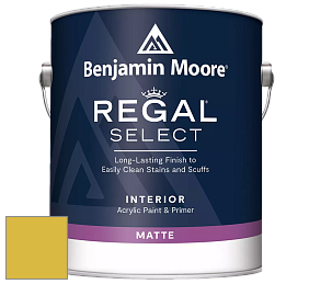 Benjamin Moore 548 IRegal Select Interior Paint - Matte краска цвет 364 Citrus Burst