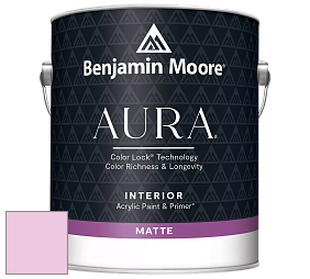 Benjamin Moore Aura 522 Interior Paint - Matte краска цвет 2079-60 Pink Cherub