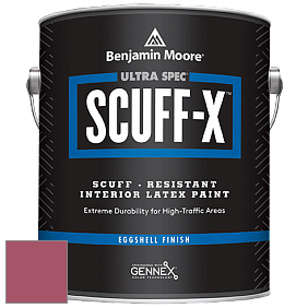 Benjamin Moore 485 Ultra Spec SCUFF-X Interior Eggshell Finish краска цвет 2084-30 Rouge