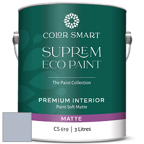 COLOR SMART CS 619 SUPREM ECO PAINT матовая краска цвет 1438 Lavender Blue