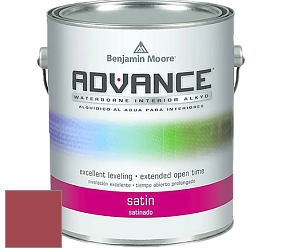 Benjamin Moore 792 Advance Interior Paint-Satin эмаль цвет 2004-20 Chili Pepper