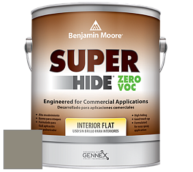 Benjamin Moore 355 Super Hide Zero Voc Interior Flat краска цвет 1560 Antique Pewter