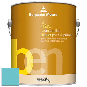 Benjamin Moore Ben W625 Premium Interior Latex Flat краска цвет 759 Madison Avenue