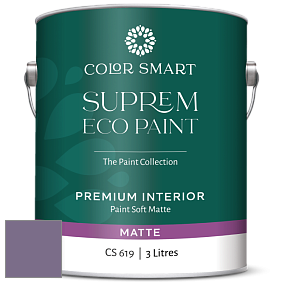 COLOR SMART CS 619 SUPREM ECO PAINT матовая краска цвет 1385 Cupid's Dart