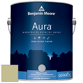 Benjamin Moore Aura 632 Waterborne Exterior Semi-Gloss Finish краска цвет AF-415 