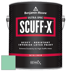 Benjamin Moore 486 Ultra Spec SCUFF-X Interior Satin Finish краска цвет 578 Florida Keys