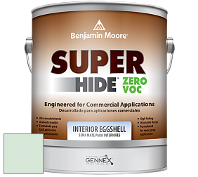 Benjamin Moore 357 Super Hide Zero Voc Interior Eggshell краска цвет 850 Reflection