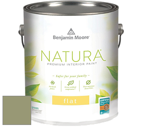 Benjamin Moore 512 Natura Interior Flat Finish матовая краска цвет AF-445 
