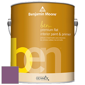 Benjamin Moore Ben W625 Premium Interior Latex Flat краска цвет NCS S 4040-R40B 
