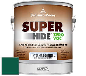 Benjamin Moore 357 Super Hide Zero Voc Interior Eggshell краска цвет NCS S 5540-B90G 