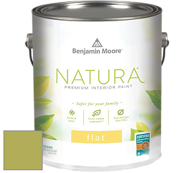 Benjamin Moore 512 Natura Interior Flat Finish матовая краска цвет 405 Perennial