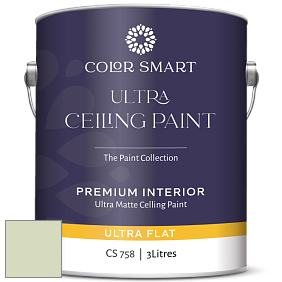 COLOR SMART CS 758 ULTRA CEILING PAINT ультраматовая краска цвет 429 Garland Green