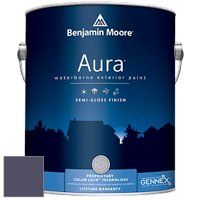 Benjamin Moore Aura 632 Waterborne Exterior Semi-Gloss Finish краска цвет 2069-20 Blackberry Wine