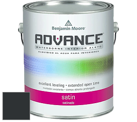 Benjamin Moore 792 Advance Interior Paint-Satin эмаль цвет RAL 7021 