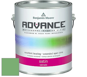 Benjamin Moore 792 Advance Interior Paint-Satin эмаль цвет 573 Four Leaf Clover