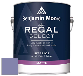 Benjamin Moore 548 IRegal Select Interior Paint - Matte краска цвет 1406 Purple Heart