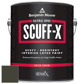 Benjamin Moore 486 Ultra Spec SCUFF-X Interior Satin Finish краска цвет RAL 6014 