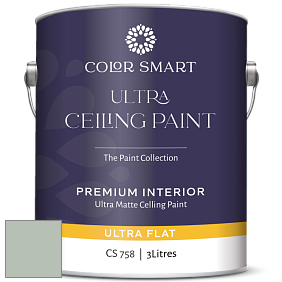 COLOR SMART CS 758 ULTRA CEILING PAINT ультраматовая краска цвет 459 Woodland Green