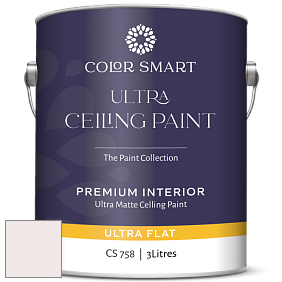 COLOR SMART CS 758 ULTRA CEILING PAINT ультраматовая краска цвет 881 Pink Essence