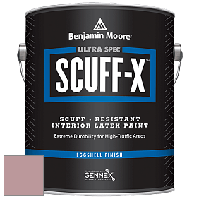 Benjamin Moore 485 Ultra Spec SCUFF-X Interior Eggshell Finish краска цвет 1264 Mauve Mist