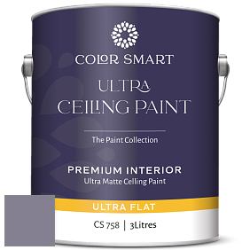 COLOR SMART CS 758 ULTRA CEILING PAINT ультраматовая краска цвет 2117-40 Tropical Dusk
