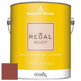 Benjamin Moore 547 Regal Select Waterborne Interior Flat Finish краска цвет 2090-20 Rich Chestnut