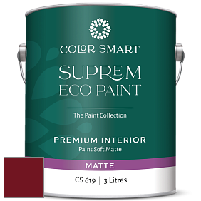 COLOR SMART CS 619 SUPREM ECO PAINT матовая краска цвет RAL 3032 