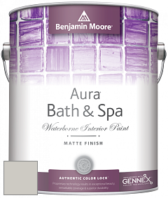 Benjamin Moore Aura 532 Bath & Spa Waterborne Interior Paint Matte Finish краска цвет NCS S 2002-Y20R 