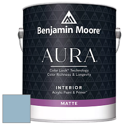 Benjamin Moore Aura 522 Interior Paint - Matte краска цвет 837 Sheer Romance