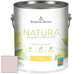 Benjamin Moore 512 Natura Interior Flat Finish матовая краска цвет NCS S 1010-R10B 