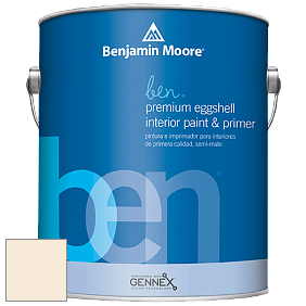 Benjamin Moore Ben W626 Premium Interior Latex Eggshell краска цвет 911 Paradise Beach