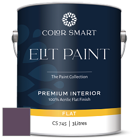COLOR SMART CS 745 ELIT PAINT глубокоматовая моющаяся краска цвет 2073-20 Autumn Purple