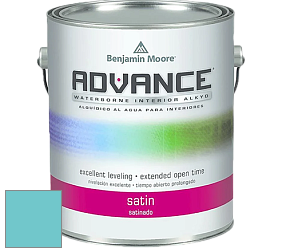 Benjamin Moore 792 Advance Interior Paint-Satin эмаль цвет NCS S 1040-B30G 