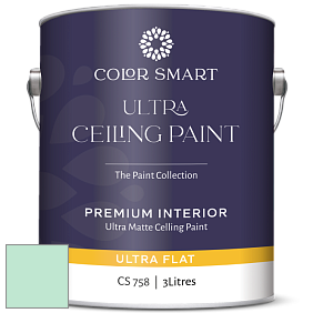 COLOR SMART CS 758 ULTRA CEILING PAINT ультраматовая краска цвет 575 Tropical Paradise