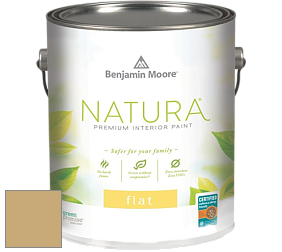 Benjamin Moore 512 Natura Interior Flat Finish матовая краска цвет 257 Honey Oak