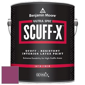 Benjamin Moore 486 Ultra Spec SCUFF-X Interior Satin Finish краска цвет NCS S 3055-R30B 