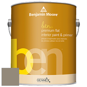 Benjamin Moore Ben W625 Premium Interior Latex Flat краска цвет 1538 Wildwood Crest