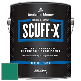 Benjamin Moore 485 Ultra Spec SCUFF-X Interior Eggshell Finish краска цвет 2046-20 Garden Green