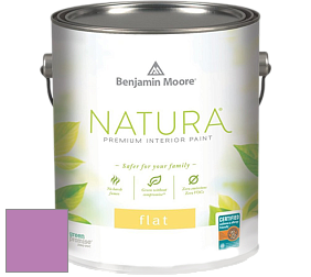 Benjamin Moore 512 Natura Interior Flat Finish матовая краска цвет 2075-40 Pink Raspberry