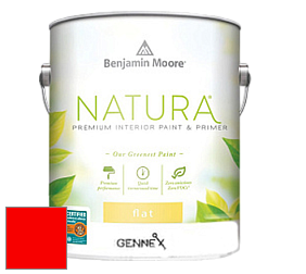 Benjamin Moore 514 Natura Interior Semi-Gloss Finish краска цвет RAL 3024 