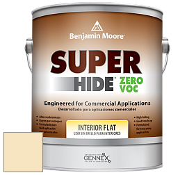 Benjamin Moore 355 Super Hide Zero Voc Interior Flat краска цвет 931 Royal Linen