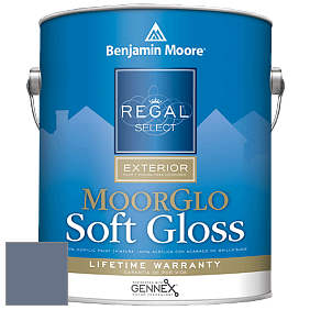Benjamin Moore W096 Regal Select Exterior Paint-Moor GloSoft Gloss Finish краска цвет 1427 French Violet