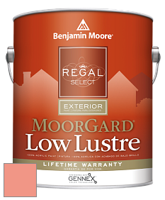 Benjamin Moore W103 Regal Select Exterior Paint-MoorGard Low Lustre Finish краска цвет 2013-40 Dusk Pink