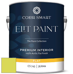COLOR SMART CS 745 ELIT PAINT глубокоматовая моющаяся краска цвет NCS S 0560-G60Y 