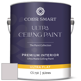 COLOR SMART CS 758 ULTRA CEILING PAINT ультраматовая краска цвет 1444 New Age