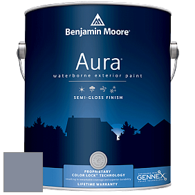 Benjamin Moore Aura 632 Waterborne Exterior Semi-Gloss Finish краска цвет 1440 Irises