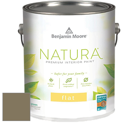 Benjamin Moore 512 Natura Interior Flat Finish матовая краска цвет 511 Pine Grove