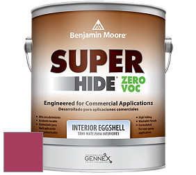Benjamin Moore 357 Super Hide Zero Voc Interior Eggshell краска цвет 2079-20 Blushing Red