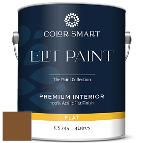COLOR SMART CS 745 ELIT PAINT глубокоматовая моющаяся краска цвет RAL 8003 