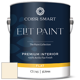 COLOR SMART CS 745 ELIT PAINT глубокоматовая моющаяся краска цвет 2017-70 White Vanilla
